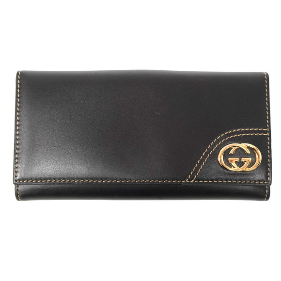 Gucci Handbags - Gucci Long Wallet Black